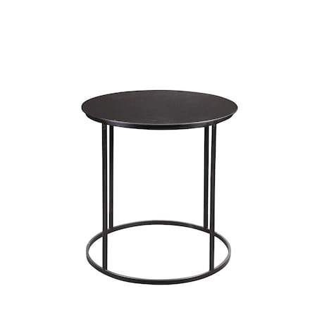 Boraam 24 x 24 x 24 in. Landon Side Table, Dark Brown 17218